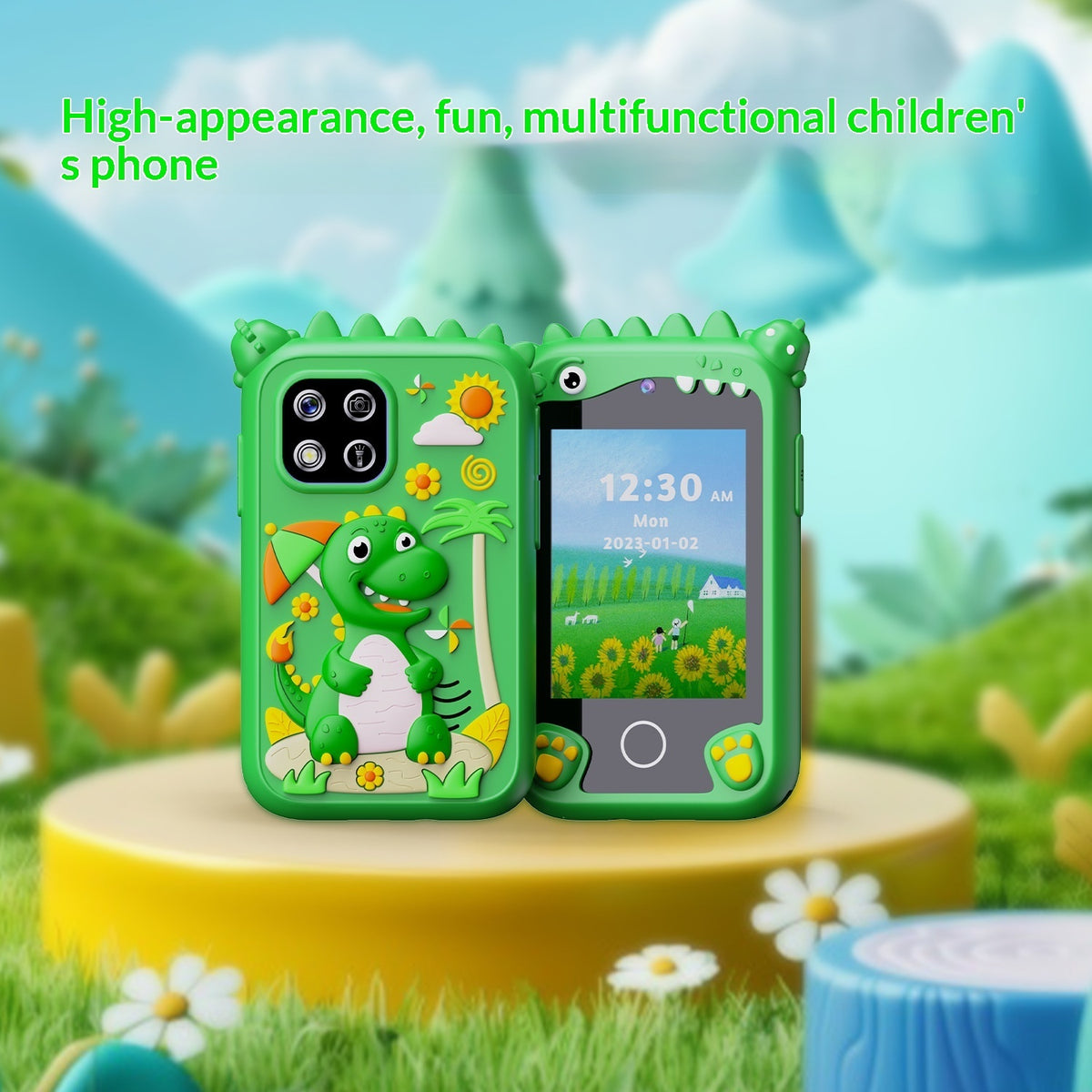 Little Line Big Kid touchscreen phone with dual camera – photo 1