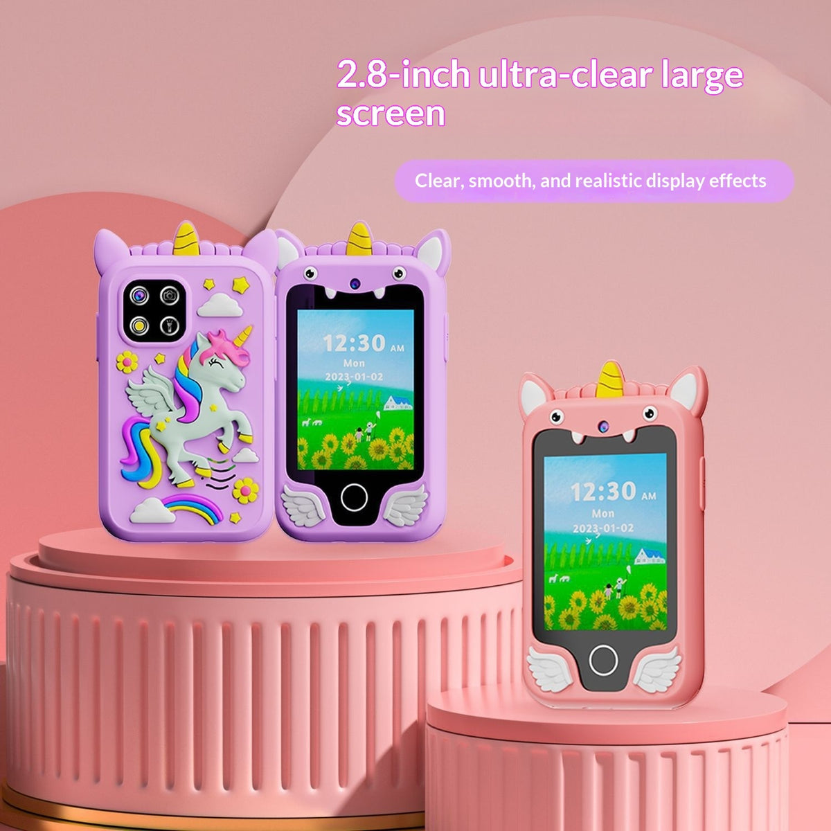 Little Line Big Kid touchscreen phone with dual camera – photo 6