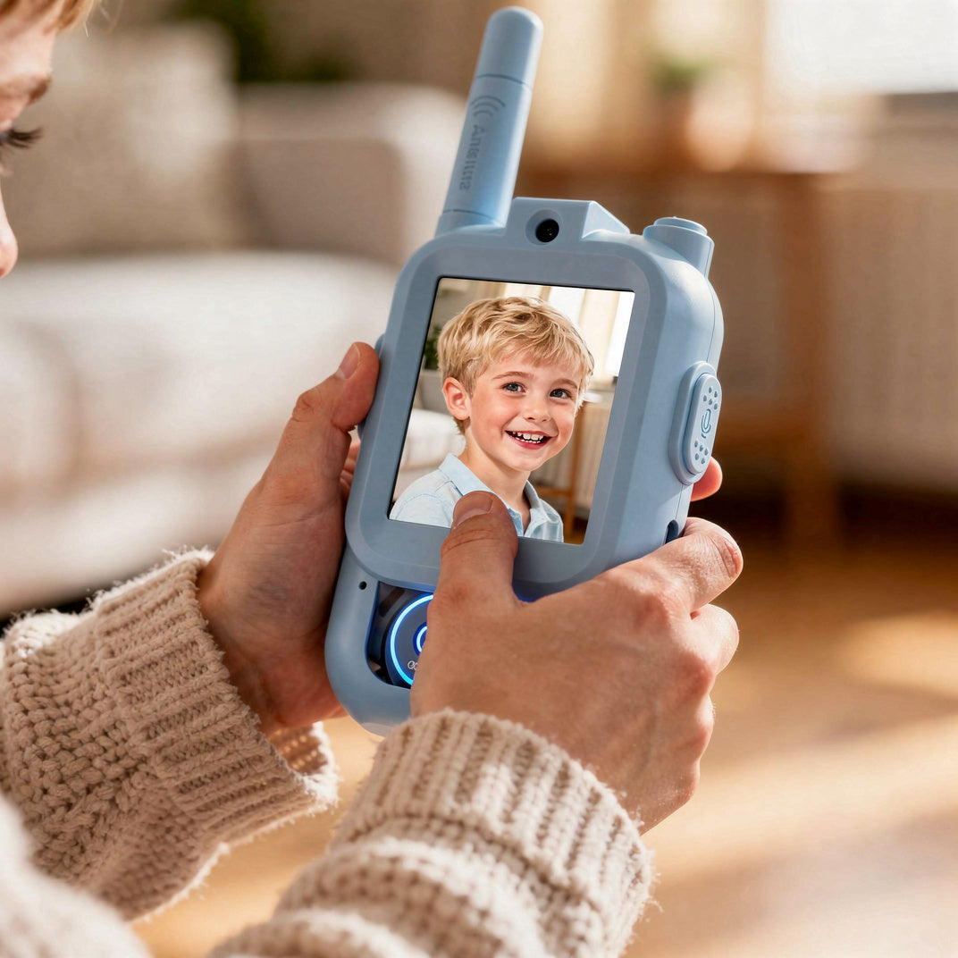 Little Line kids video walkie-talkies, set of 2 – product photo 4