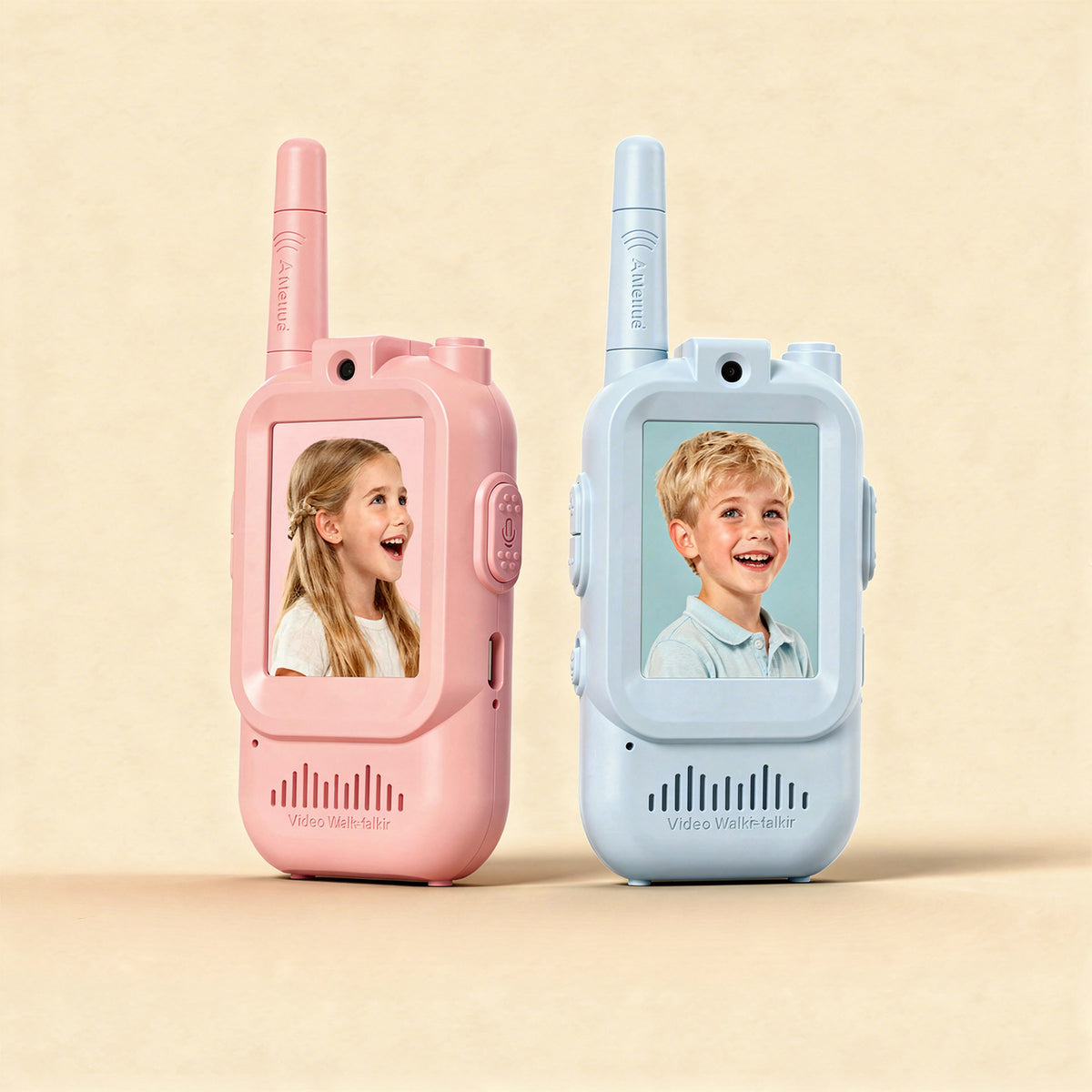 Little Line kids video walkie-talkies, set of 2 – product photo 2